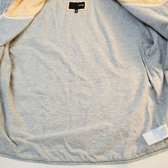 Hurley Canvas Jacket Pale Peach Hooded Women’s Size S - Picture 7 of 10